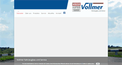 Desktop Screenshot of fahrzeugbau-vollmer.de